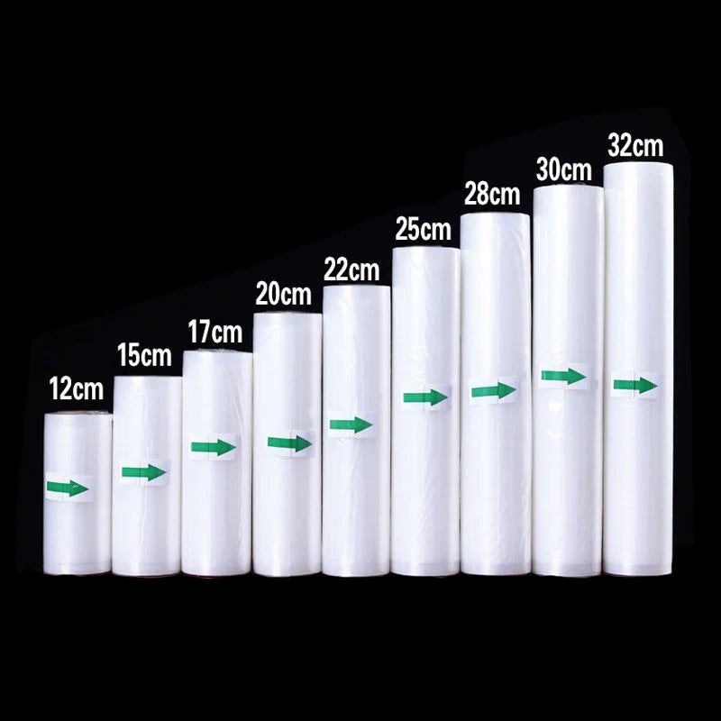 Reusable Vacuum Sealer Roll Bags for Kitchen Food Storage