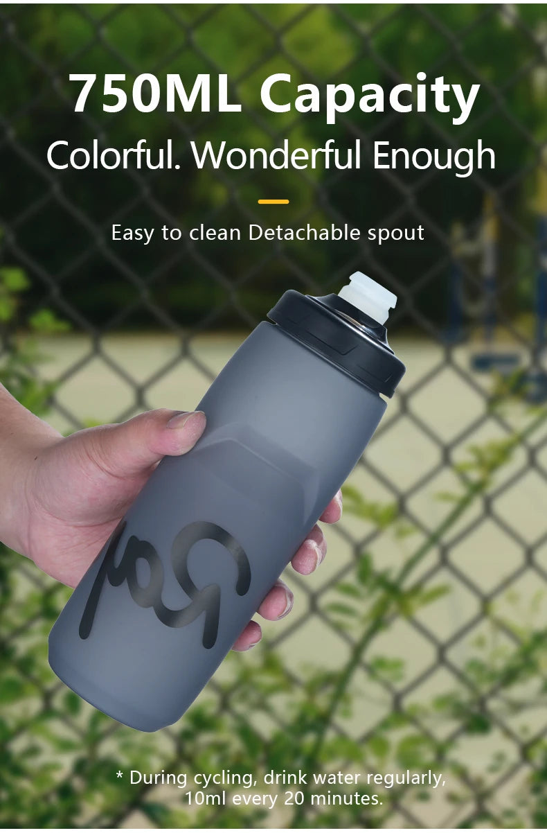Rapha Cycling Water Bottle – 620/750ml Leak-Proof Sports Kettle