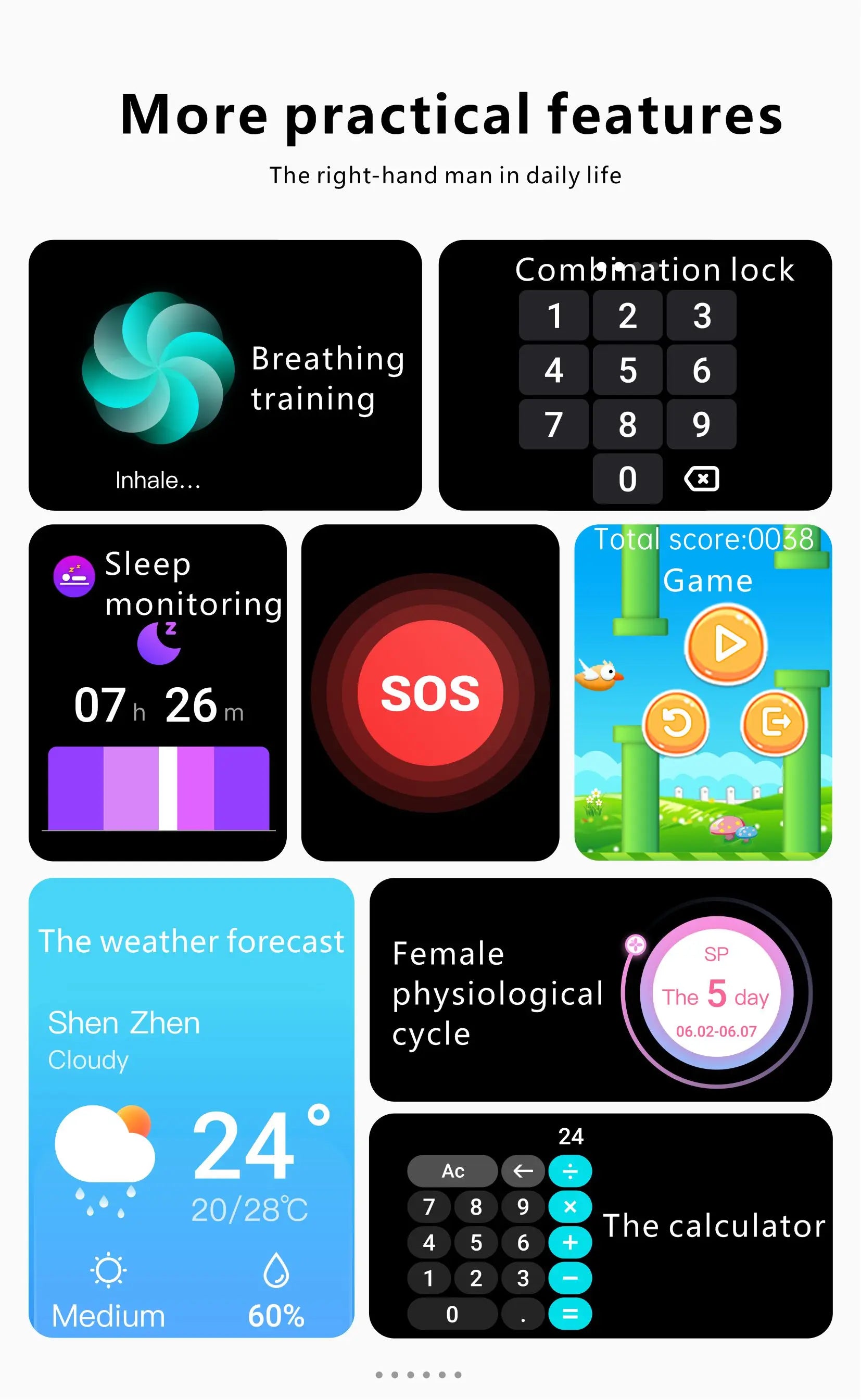 LIGE Bluetooth Call Smartwatch – Unisex Fitness & Health Tracker