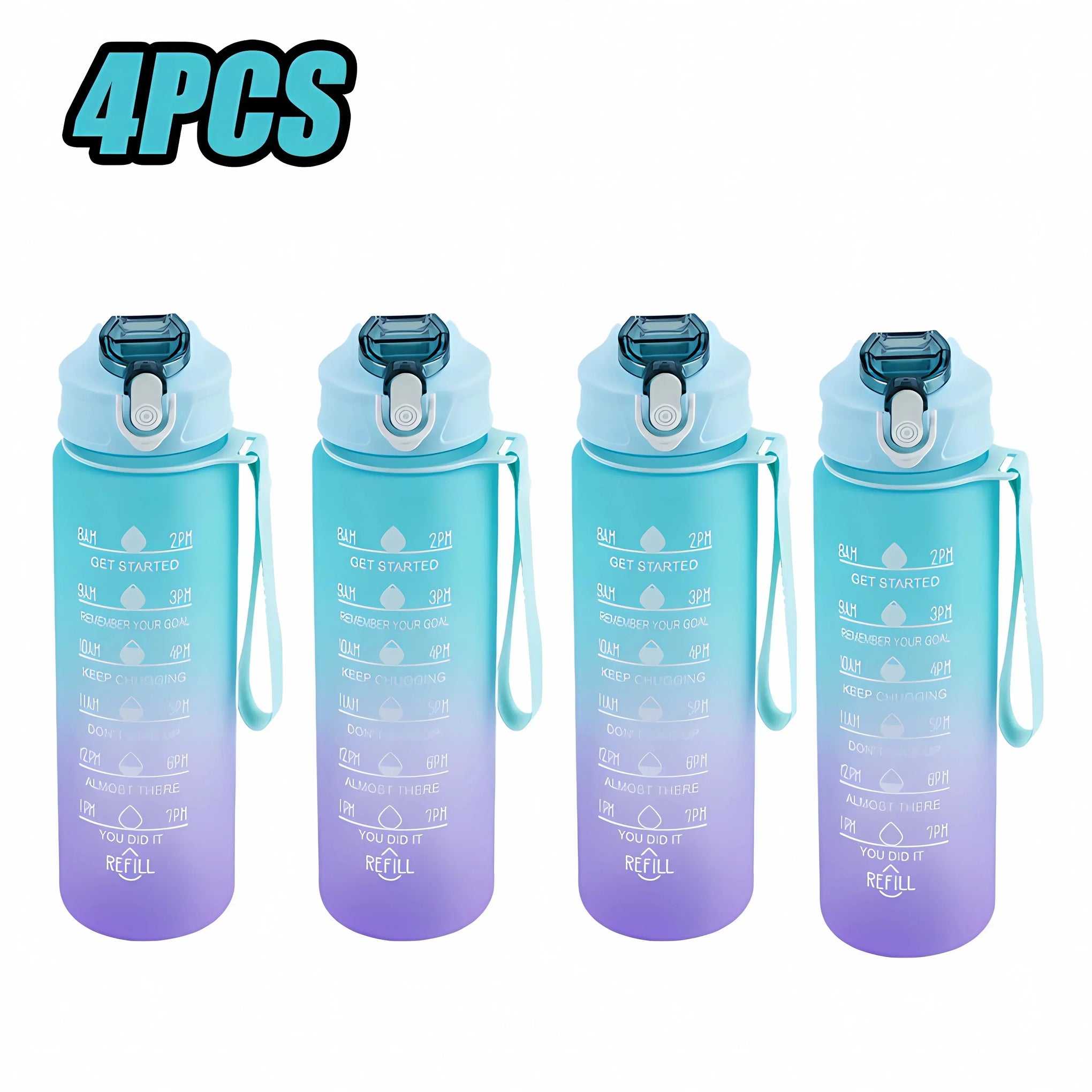 750ml Gradient Sports Water Bottle – Straw Cup, Heat-Resistant