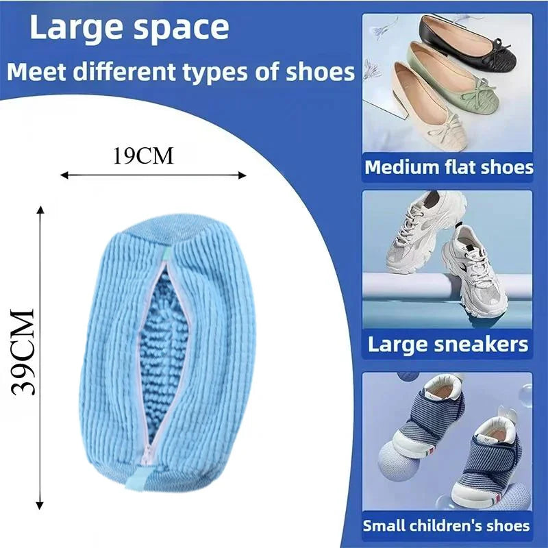 Heavy Duty Mesh Shoe Wash Bag for Laundry Protection