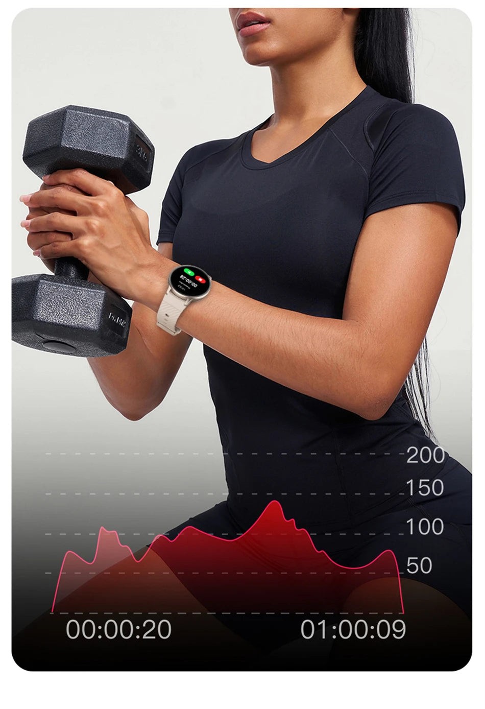 LIGE Bluetooth Call Smartwatch – Custom Dial, Fitness Tracker
