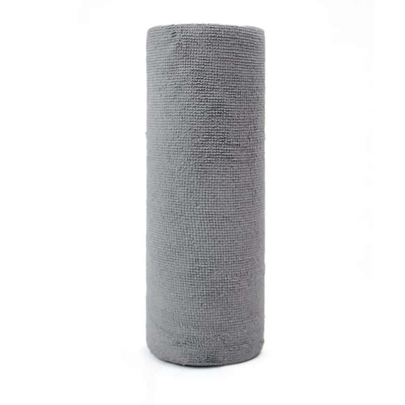 Reusable Microfiber Cleaning Towel Roll (20 Sheets)