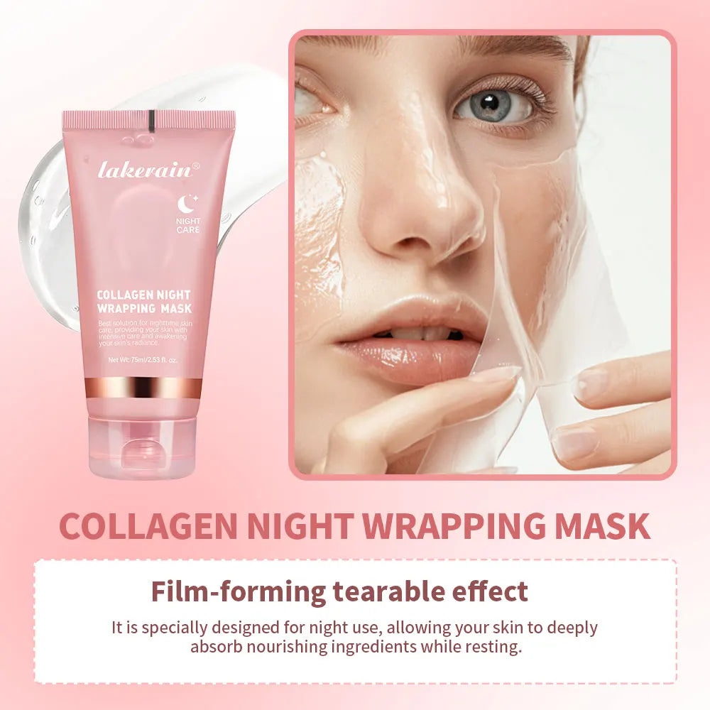 Korean Deep Collagen Peel Off Face Mask Overnight Care