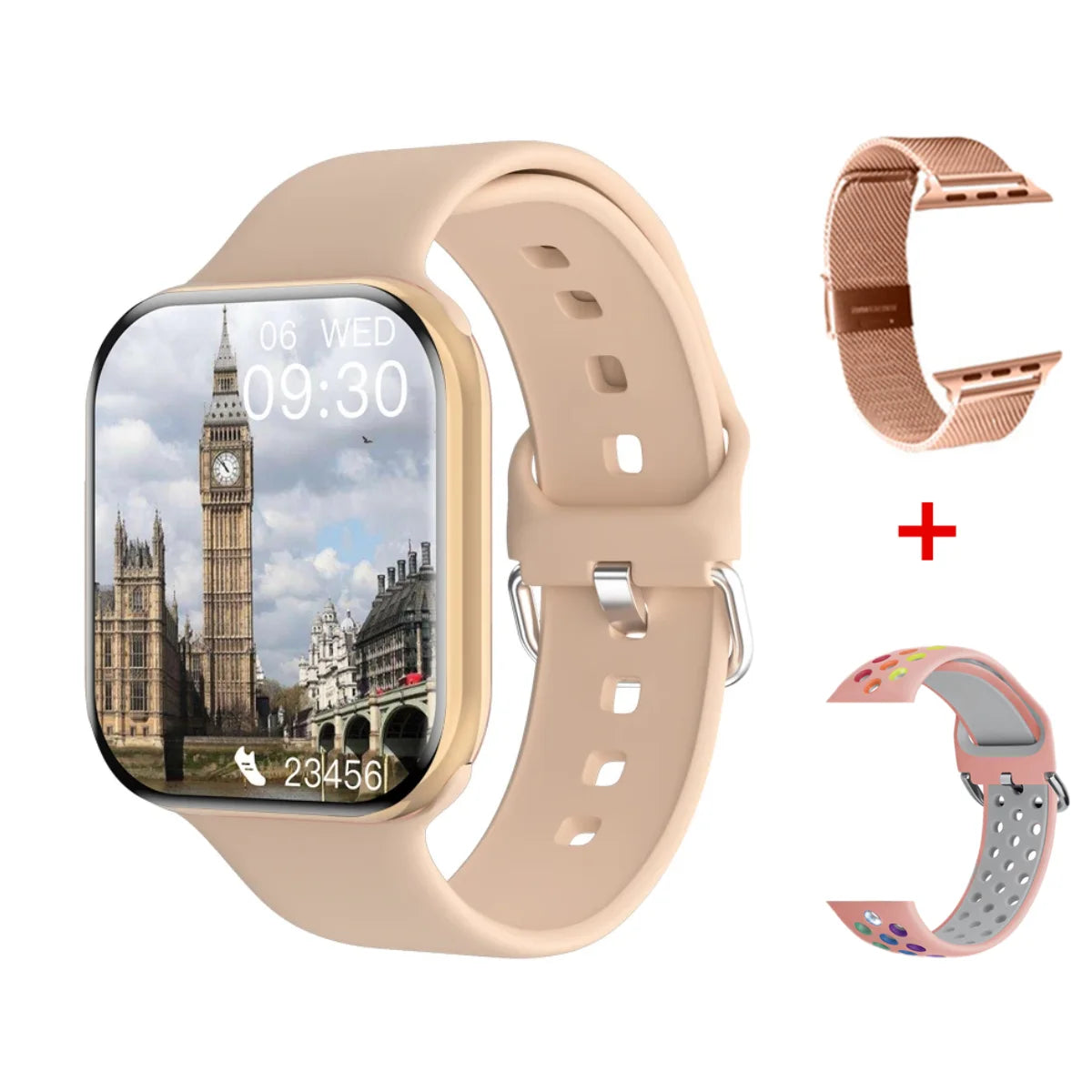 Smart Watch Series 10 HD Screen GPS NFC BT Call