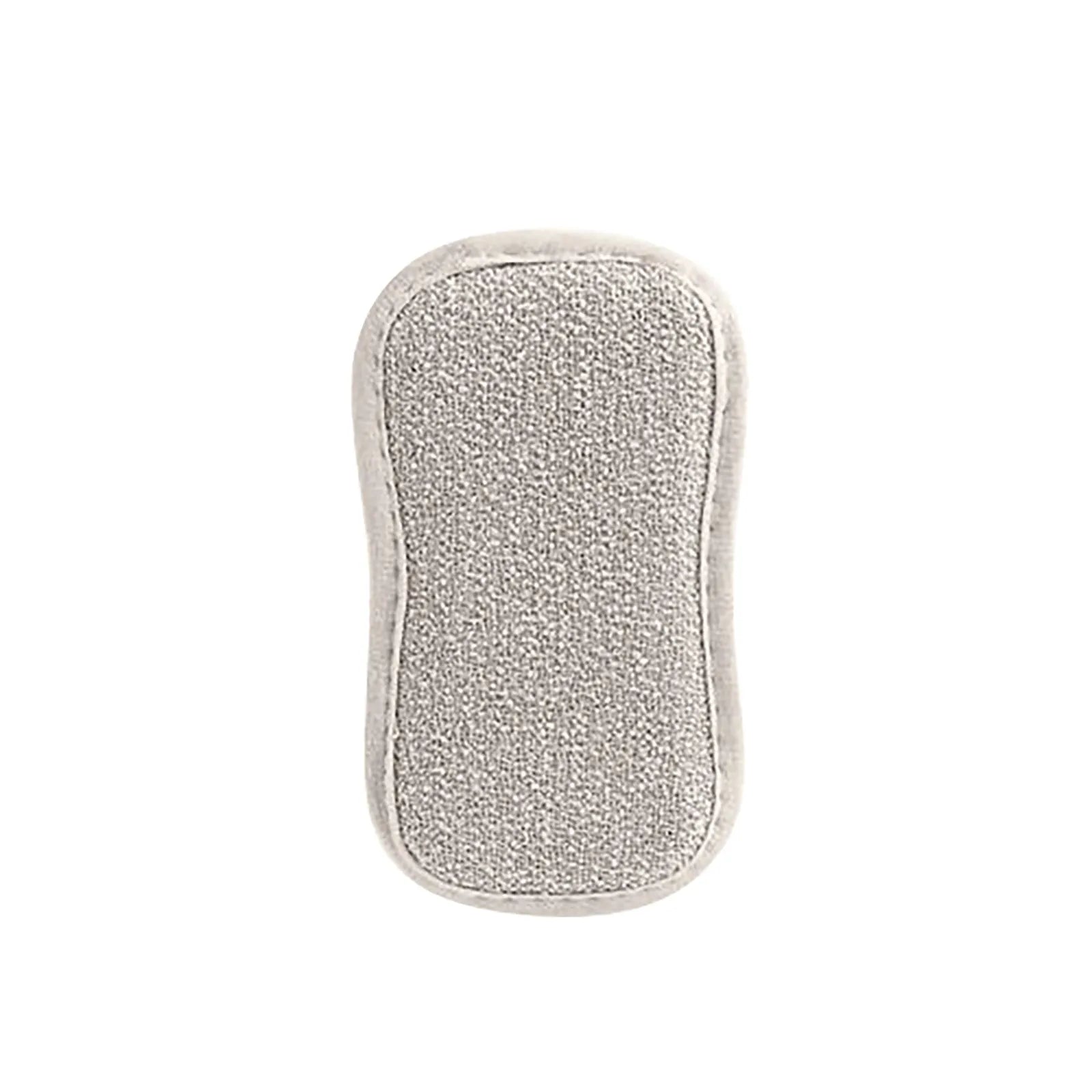 Reusable Double-Sided Microfiber Dishwashing Sponge