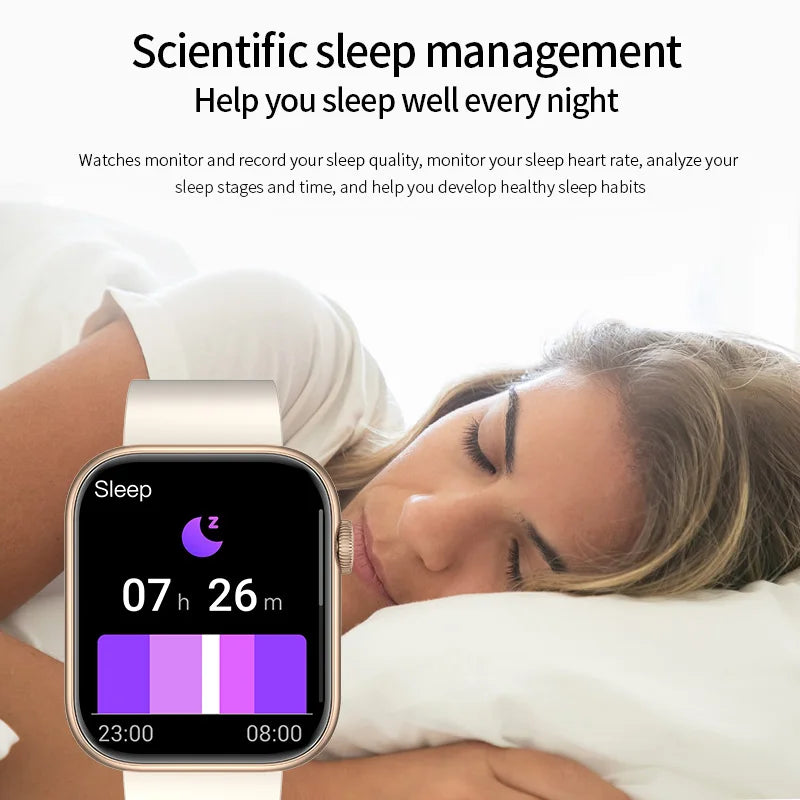 LIGE Bluetooth Call Smartwatch – Unisex Fitness & Health Tracker