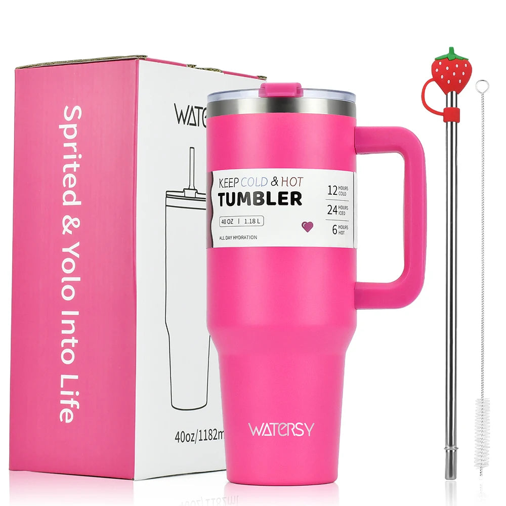 30oz/40oz Stainless Steel Thermal Tumbler Mug